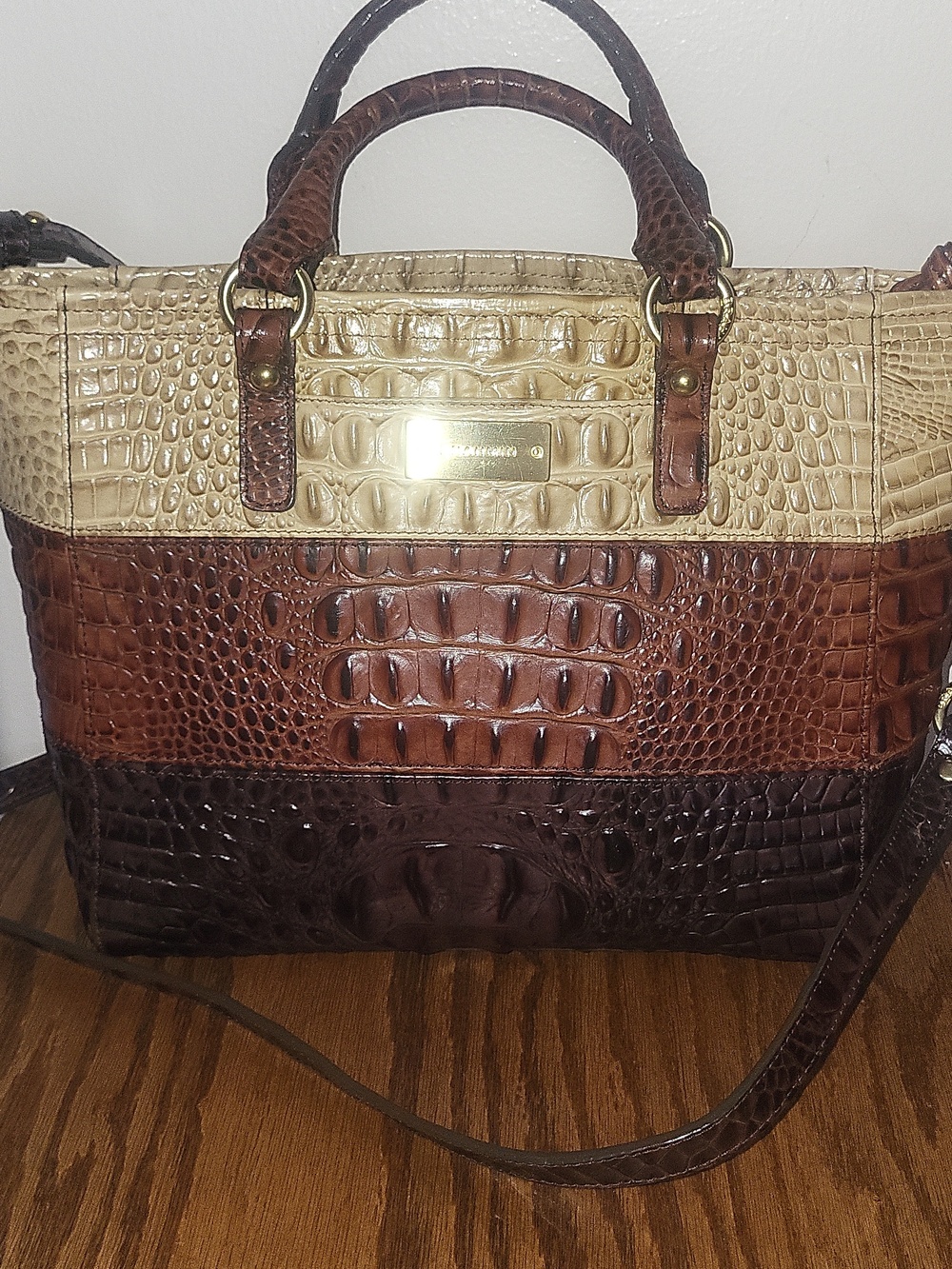 Brahmin Leather Crossbody Bag